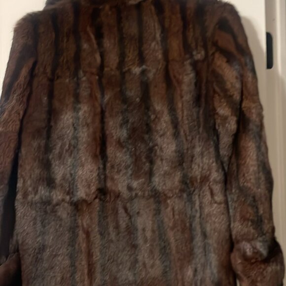 Vintage I.R. Fox New York Mink Fur Jacket – Brown Luxury 50s/60s - Picture 3 of 8